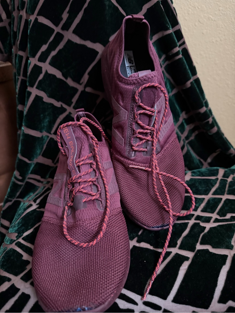 New Balance Women's Plum Knit Athletic Sneakers